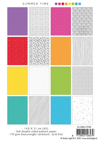 Karin Joan Summer Time A5 Paper Pad (KJ-BBKJ-PP09) (OUTLET) Karin Joan Summer Time A5 Paper Pad (KJ-BBKJ-PP09) (OUTLET)