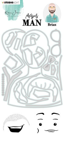 Karin Joan Brian Missees Man Stamp & Die (KJ-MBKJ-SCD13) (OUTLET) Karin Joan Brian Missees Man Stamp & Die (KJ-MBKJ-SCD13) (OUTLET)
