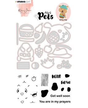 Karin Joan Donny Dog Missees Pets Stamp & Die (KJ-MBKJ-SCD04) (OUTLET)