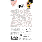 Karin Joan Heroes Pack Missees Pets Stamp & Die (KJ-MBKJ-SCD07) (OUTLET)