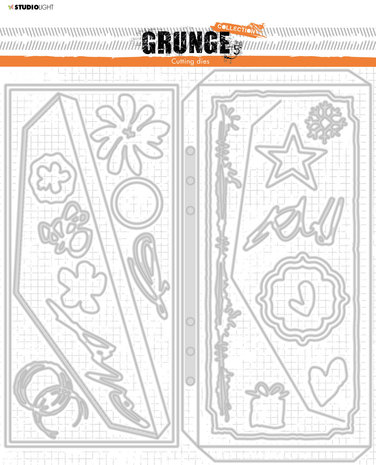 Studio Light Envelop and Cardshape Grunge Dies (SL-GR-CD89) (OUTLET) Studio Light Envelop and Cardshape Grunge Dies (SL-GR-CD89) (OUTLET)