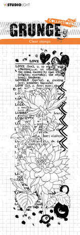Studio Light Dahlia Flower Love Grunge Stamps (SL-GR-STAMP103) (OUTLET) Studio Light Dahlia Flower Love Grunge Stamps (SL-GR-STAMP103) (OUTLET)