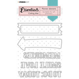 Studio Light Text Planner Dies (SL-PES-CD08) (OUTLET)