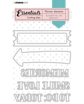 Studio Light Text Planner Dies (SL-PES-CD08) (OUTLET)