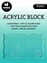 Acrylic Stamp Block 50x80mm (SL-ES-ASB03) (BASIC)