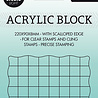 Studio Light Acrylic Stamp Block 50x80cm (SL-ES-ASB03) Studio Light Acrylic Stamp Block 50x80cm (SL-ES-ASB03)