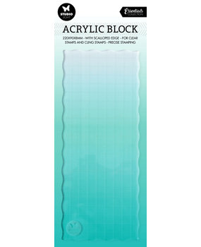 Studio Light Acrylic Stamp Block 220x90mm (SL-ES-ASB01) (BASIC)