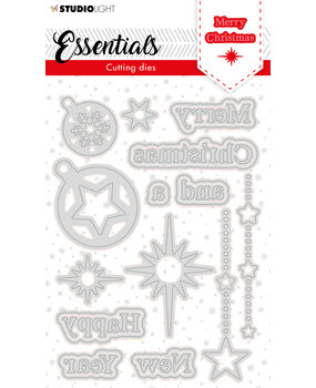 Studio Light Christmas Merry Christmas 2 Cutting Dies (SL-ES-CD119) (OUTLET) Studio Light Christmas Merry Christmas 2 Cutting Dies (SL-ES-CD119) (OUTLET)