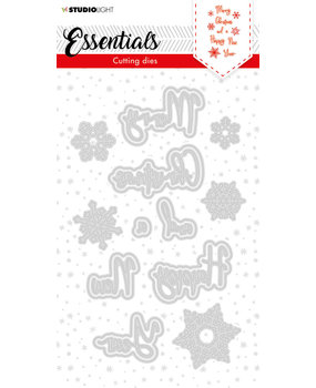 Studio Light Christmas Merry Christmas 1 Cutting Dies (SL-ES-CD60) (OUTLET)