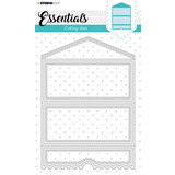 Studio Light Cardshape Pocket Cutting Dies (STENCILSL396) (OUTLET)