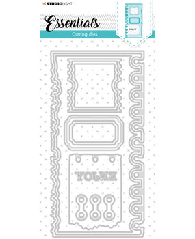 Studio Light Slimline Page Ticket Cutting Dies (SL-ES-CD81) (OUTLET)