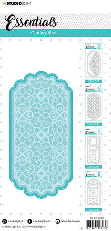 Studio Light Slimline Decorative Background Cutting Dies (SL-ES-CD80) (OUTLET) Studio Light Slimline Decorative Background Cutting Dies (SL-ES-CD80) (OUTLET)