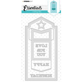 Studio Light Slimline Arrow Mini Envelope Cutting Dies (SL-ES-CD82) (OUTLET)