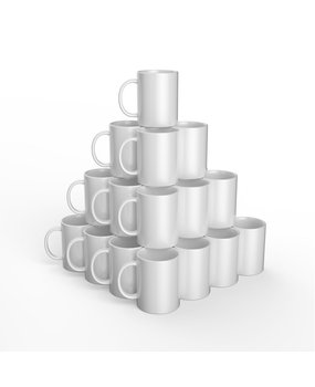 Cricut Ceramic Mug Blank White 440ml (36pcs) (2008945)