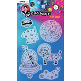 Art By Marlene Out of This World Clear Stamps Walk-about (ABM-OOTW-STAMP69) (OUTLET)