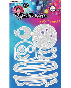 Art By Marlene Out of This World Cut & Emboss Dies Galaxy Transport (ABM-OOTW-CD84) (OUTLET)