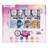 Art By Marlene Essentials Acrylic Paint Set Calm (6x28ml) (ABM-ES-ACP103) (BASIC)