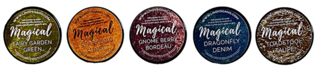 Lindy's Stamp Gang Enchanted Forest Magical Set (mag-18)