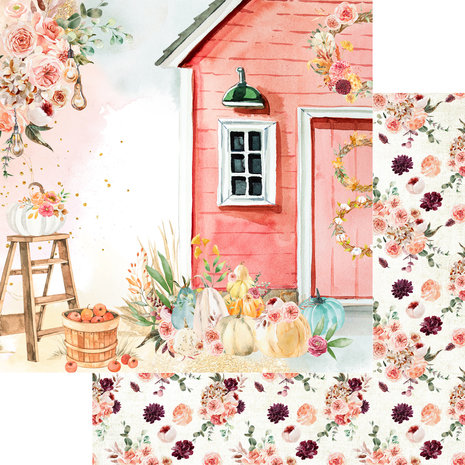 Memory Place Kawaii Paper Goods Autumn Wishes 6x6 Inch Paper Pack (MP-60667) (OUTLET)