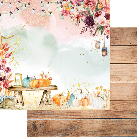 Memory Place Kawaii Paper Goods Autumn Wishes 6x6 Inch Paper Pack (MP-60667) (OUTLET)