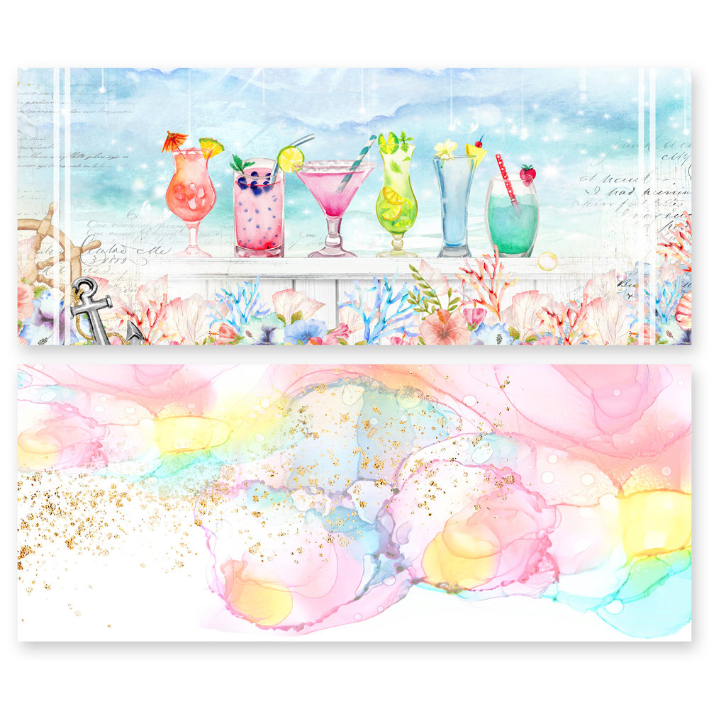 Memory Place Welcome to Paradise Slimline Paper Pack (MP-60659) (OUTLET)