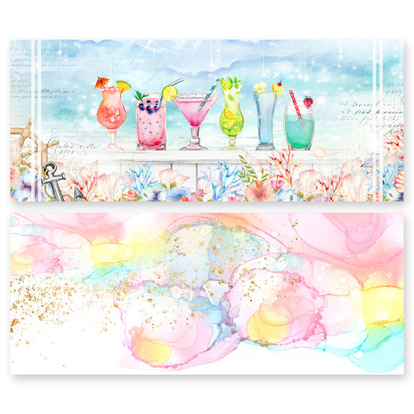 Memory Place Welcome to Paradise Slimline Paper Pack (MP-60659) (OUTLET)