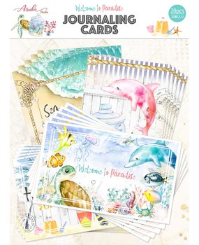 Memory Place Welcome to Paradise Journaling Cards (MP-60628) (OUTLET)