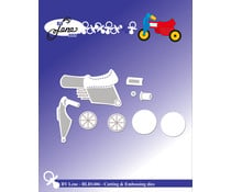 By Lene Kids Scooter Cutting & Embossing Dies (BLD1406)