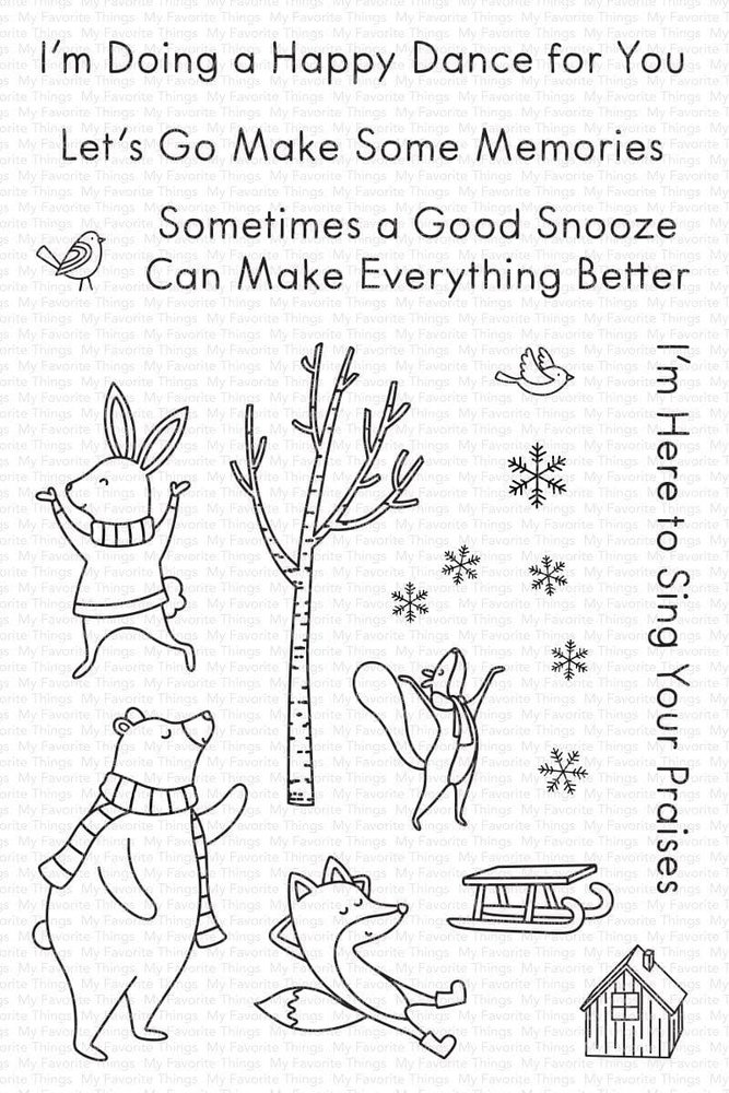 My Favorite Things Winter Wonder Clear Stamps (CS-621) (OUTLET) My Favorite Things Winter Wonder Clear Stamps (CS-621) (OUTLET)