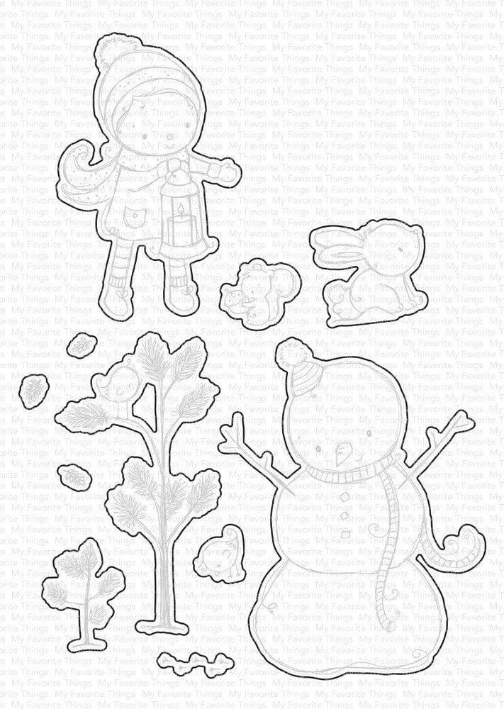 My Favorite Things Snow Sweet Die-namics (MFT-2134) (OUTLET)
