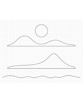 My Favorite Things Serene Sunset Die-namics (MFT-2144) (OUTLET)