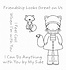 Friendship Looks Great Clear Stamps (PI-328) (OUTLET) Friendship Looks Great Clear Stamps (PI-328) (OUTLET)