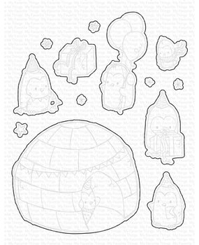 My Favorite Things Happy Waddle Die-namics (MFT-2133) (OUTLET)