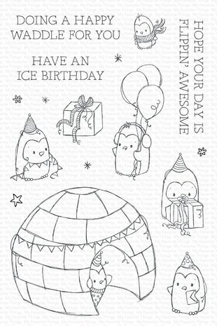 My Favorite Things Happy Waddle Clear Stamps (RAM-023) (OUTLET) My Favorite Things Happy Waddle Clear Stamps (RAM-023) (OUTLET)