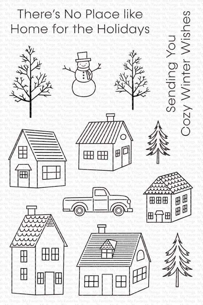 My Favorite Things Cozy Winter Wishes Clear Stamps (CS-604) (OUTLET) My Favorite Things Cozy Winter Wishes Clear Stamps (CS-604) (OUTLET)