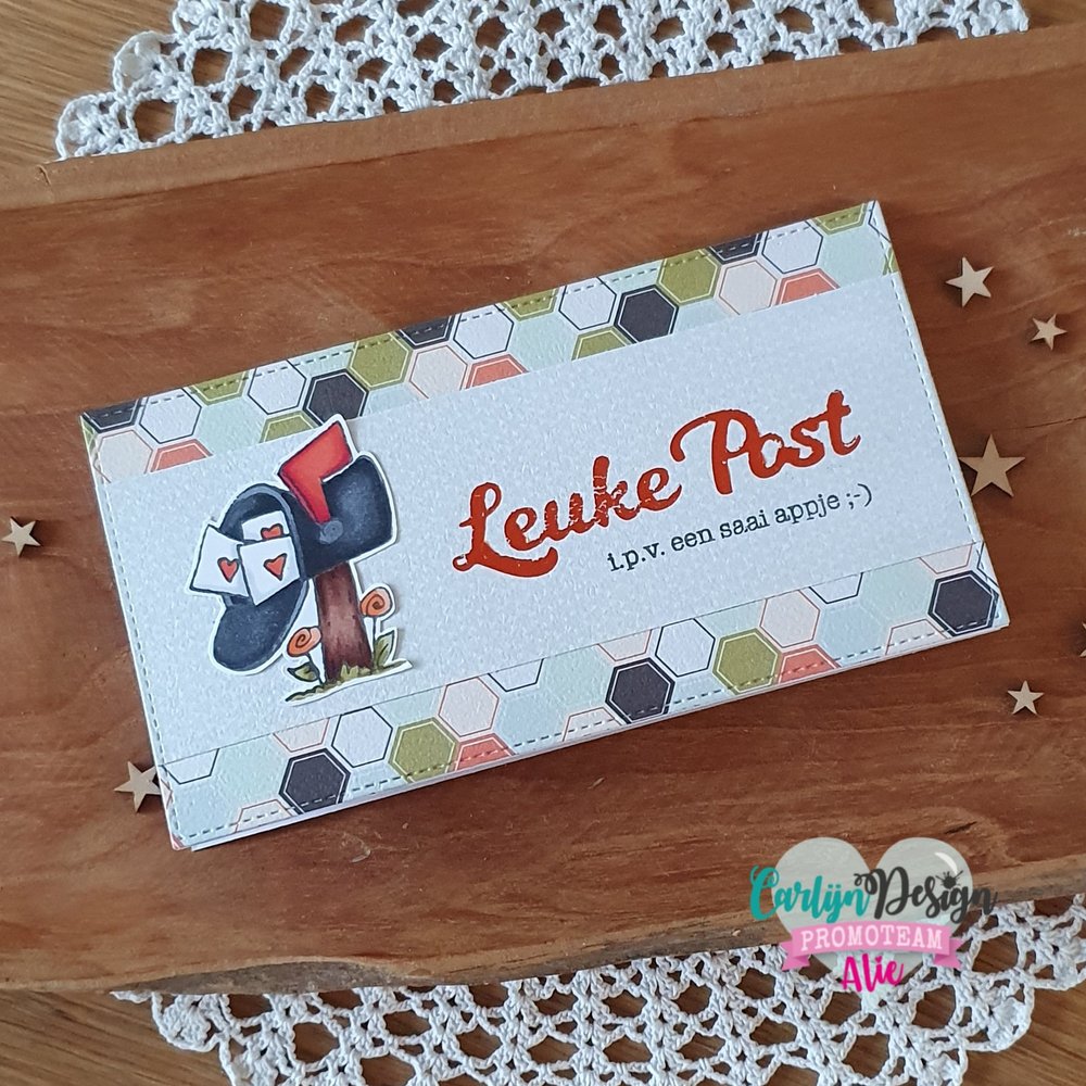 CarlijnDesign Hot Foil Stamps Leuke Post (CDHF-0016) (DISCONTINUED) CarlijnDesign Hot Foil Stamps Leuke Post (CDHF-0016) (DISCONTINUED)