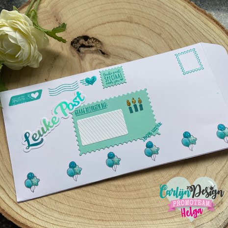 CarlijnDesign Hot Foil Stamps Leuke Post (CDHF-0016) (DISCONTINUED) CarlijnDesign Hot Foil Stamps Leuke Post (CDHF-0016) (DISCONTINUED)