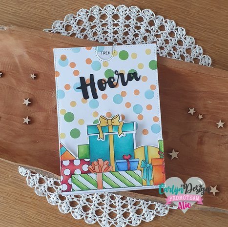 CarlijnDesign Stempels Slimline Cadeaus (CDST-0076) (DISCONTINUED) CarlijnDesign Stempels Slimline Cadeaus (CDST-0076) (DISCONTINUED)