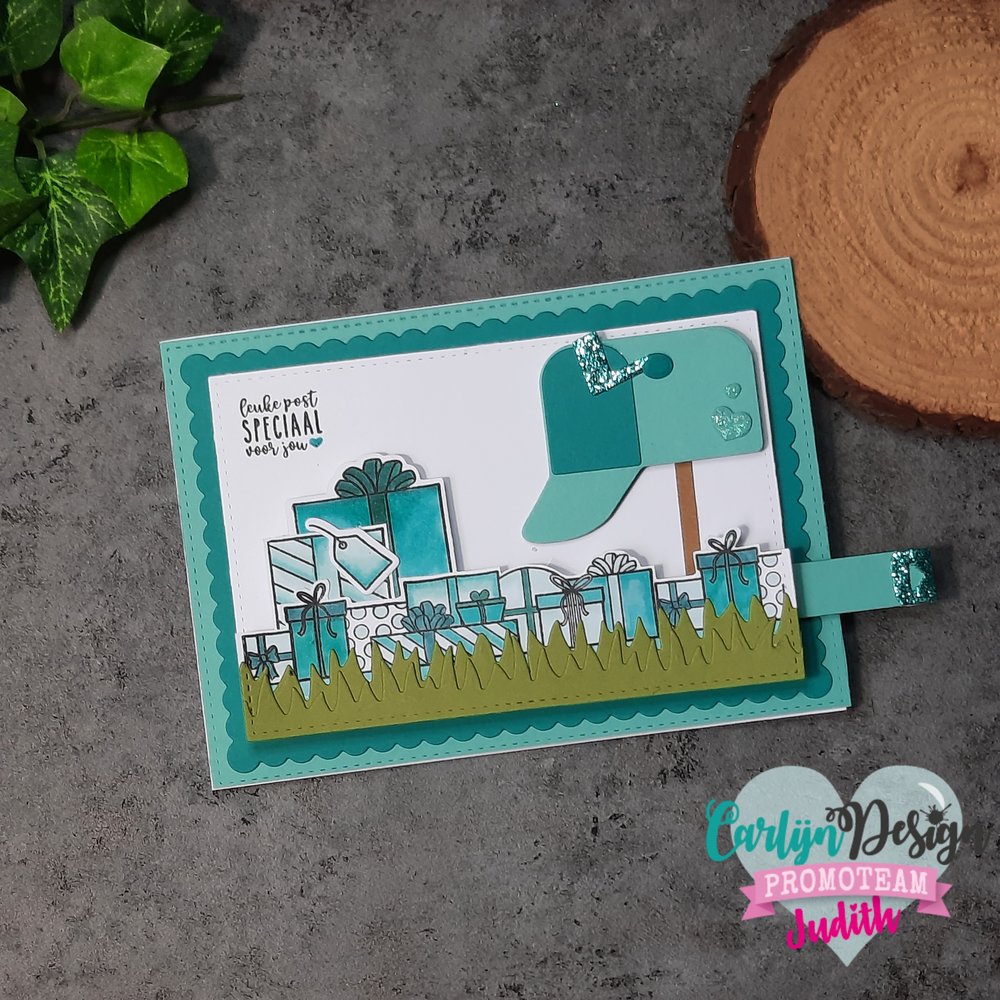 CarlijnDesign Clear Stamps Slimline Presents (CDST-0076) (DISCONTINUED)