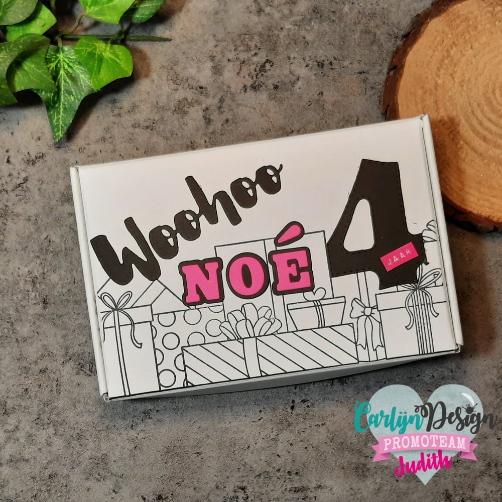 CarlijnDesign Clear Stamps Slimline Presents (CDST-0076) (DISCONTINUED)