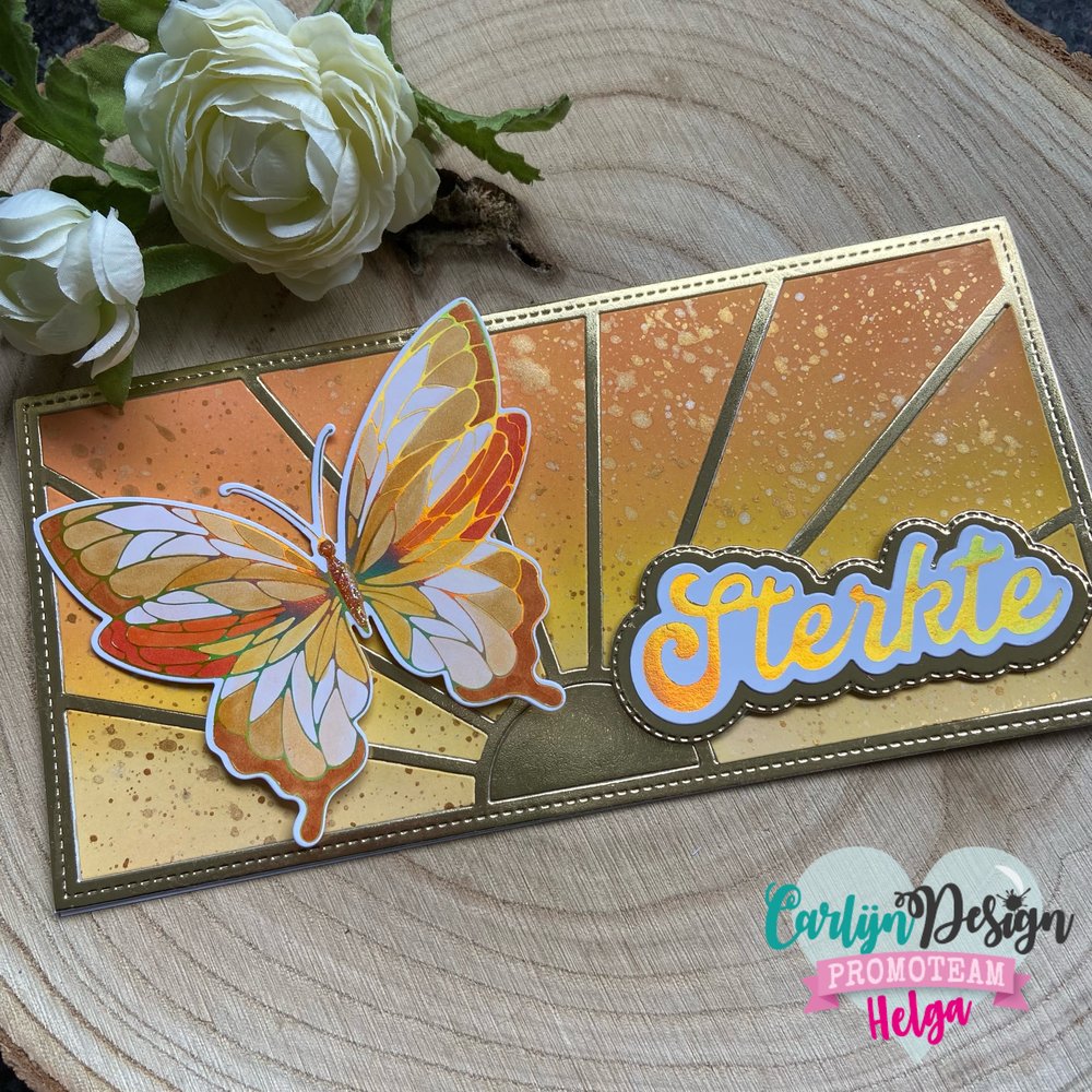 CarlijnDesign Dies Slimline Card 7 & Envelope (CDSN-0136) (DISCONTINUED)