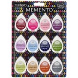 Tsukineko Memento Dew Drops Set "Sorbet Scoops" (12pcs) (MD-012-200)