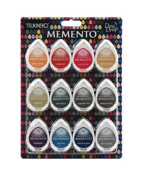 Tsukineko Memento Dew Drops Set "Snow cones" (12pcs) (MD-012-300)