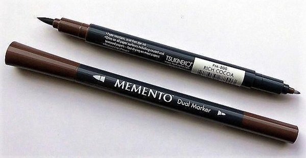 Tsukineko Memento Markers Rich Cocoa (PM-000-800)