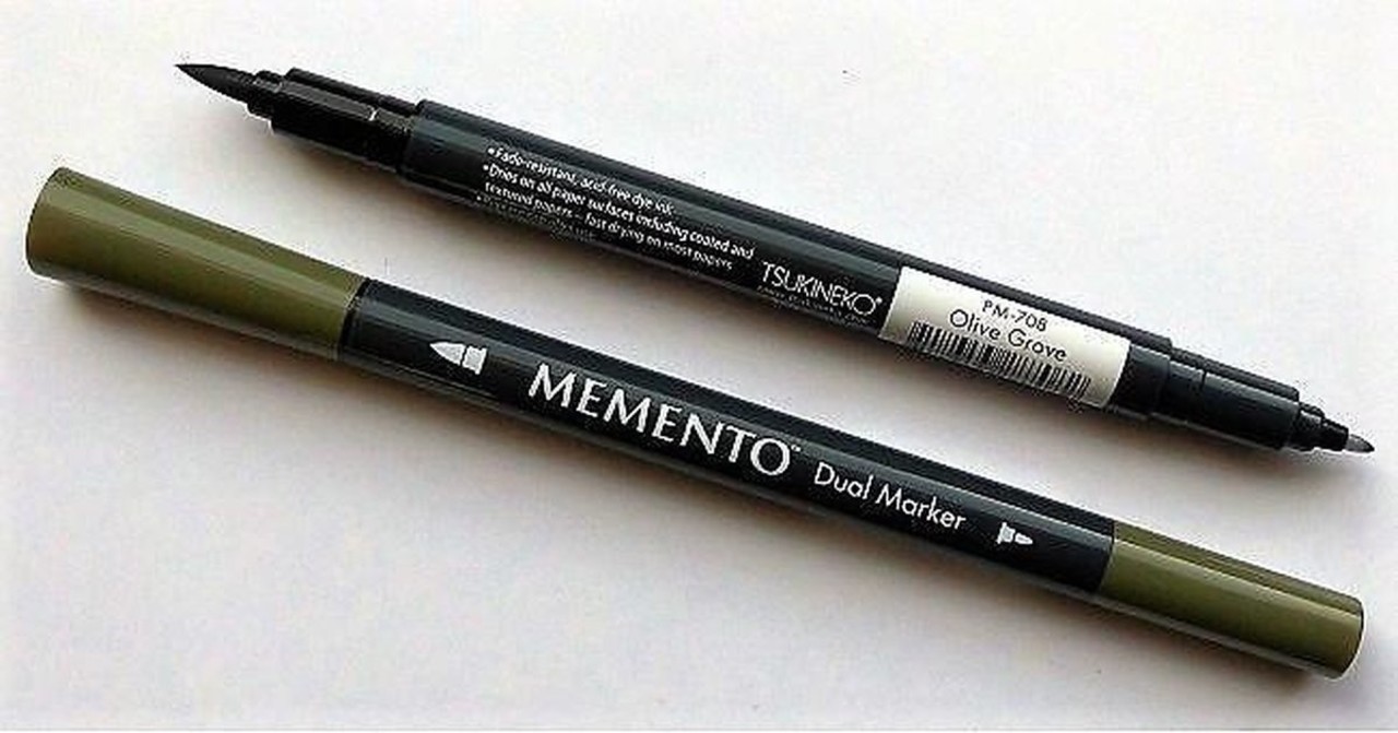 Tsukineko Memento Markers Olive Grove (PM-000-708)
