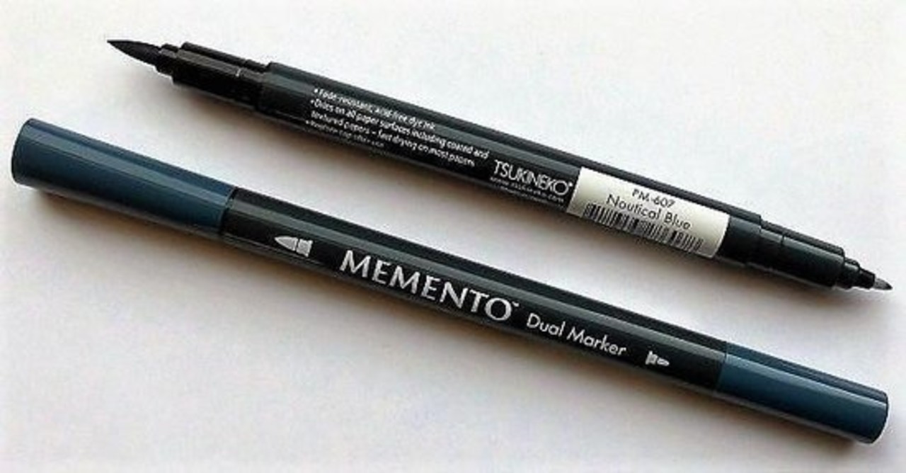 Tsukineko Memento Markers Nautical Blue (PM-000-607) Tsukineko Memento Markers Nautical Blue (PM-000-607)