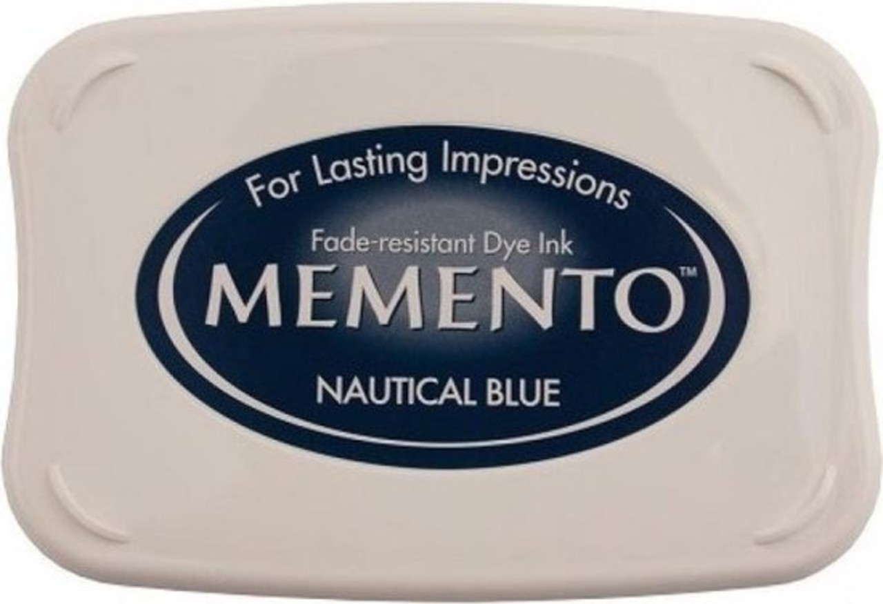 Tsukineko Memento Inkpads Nautical Blue (ME-000-607) Tsukineko Memento Inkpads Nautical Blue (ME-000-607)