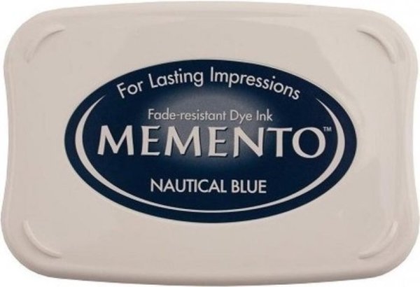 Tsukineko Memento Inkpads Nautical Blue (ME-000-607) Tsukineko Memento Inkpads Nautical Blue (ME-000-607)