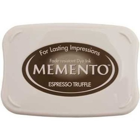 Tsukineko Memento Inkpads Espresso Truffle (ME-000-808) Tsukineko Memento Inkpads Espresso Truffle (ME-000-808)