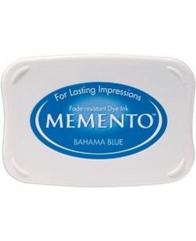 Tsukineko Memento Inkpads Bahama Blue (ME-000-601)
